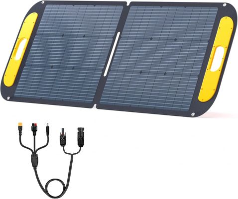পোর্টেবল হাইব্রিড একক সৌর প্যানেল 110W 19V IP67 জলরোধী