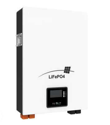 LiFePO4 পাওয়ারওয়াল লিথিয়াম আয়ন সৌর ব্যাটারি 25.6V 200Ah FT1280 সাদা সঙ্গে