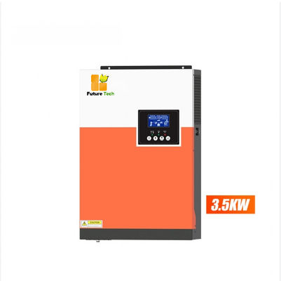 Home Off Grid ইনভার্টার সহ পলিক্রিস্টালিন সোলার প্যানেল 5.5KW কমলা রঙের