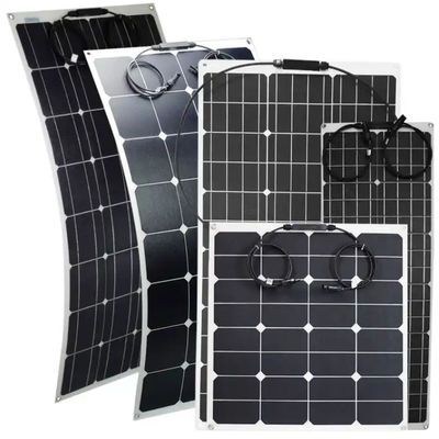 মাল্টিফাংশনাল পিভি নমনীয় সৌর প্যানেল 12V 24V 110W গাড়ি হোম নৌকা জন্য