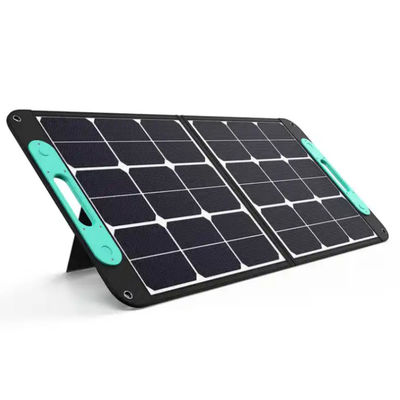 100W ভাঁজযোগ্য একক স্ফটিক সৌর প্যানেল হোম ক্যাম্পিং জন্য জলরোধী আইপি 68