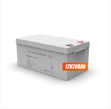 FT200 হোম পাওয়ারওয়াল সৌর লিথিয়াম ব্যাটারি 12v 200ah সাদা এবং কালো সঙ্গে