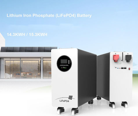 51.2v 280ah সৌর লিথিয়াম আয়রন ফসফেট ব্যাটারি হাউস জন্য FTLP2100