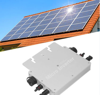 IP65 3000W 6000W সৌর মাইক্রো ইনভার্টার অন গ্রিড AC120V 230V সাদা এবং কালো সঙ্গে
