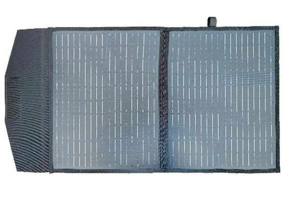 FT160 পোর্টেবল নমনীয় সৌর কোষ চার্জার সিস্টেম 160W 18V কালো ABS সঙ্গে