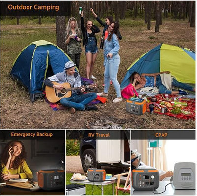 FTMB600 পোর্টেবল পাওয়ার স্টেশন সেট 300W,600W ব্যাকআপ লিথিয়াম ব্যাটারি প্যাক ব্যাংক