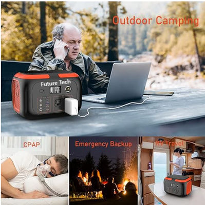 FTMB600 পোর্টেবল পাওয়ার স্টেশন সেট 300W,600W ব্যাকআপ লিথিয়াম ব্যাটারি প্যাক ব্যাংক