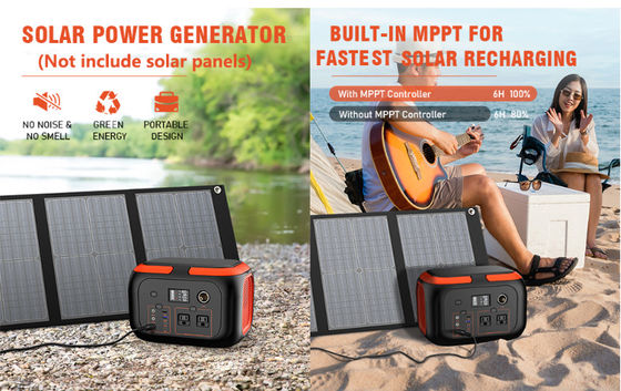 FTMB600 পোর্টেবল পাওয়ার স্টেশন সেট 300W,600W ব্যাকআপ লিথিয়াম ব্যাটারি প্যাক ব্যাংক