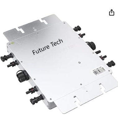FTB1200 PV সৌর মাইক্রো ইনভার্টার পাওয়ার জেনারেশন সিস্টেম সাদা সঙ্গে