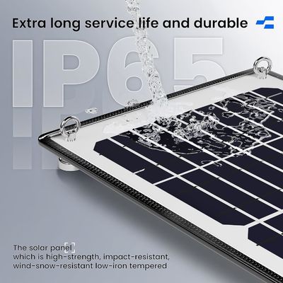 10W 12V চৌম্বকীয় সৌর ব্যাটারি চার্জার ট্রিকল রক্ষণাবেক্ষণকারী নৌকা জন্য জলরোধী