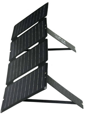 FT40W ভাঁজযোগ্য সৌর প্যানেল 40W ভাঁজযোগ্য সৌর প্যানেল কালো সঙ্গে জলরোধী IP65