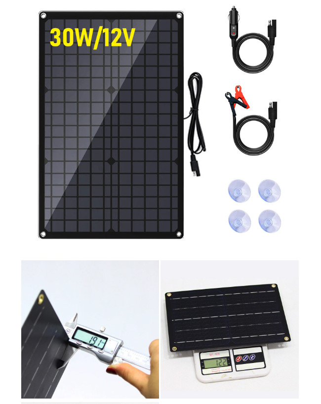 100W Rigid Solar Panel